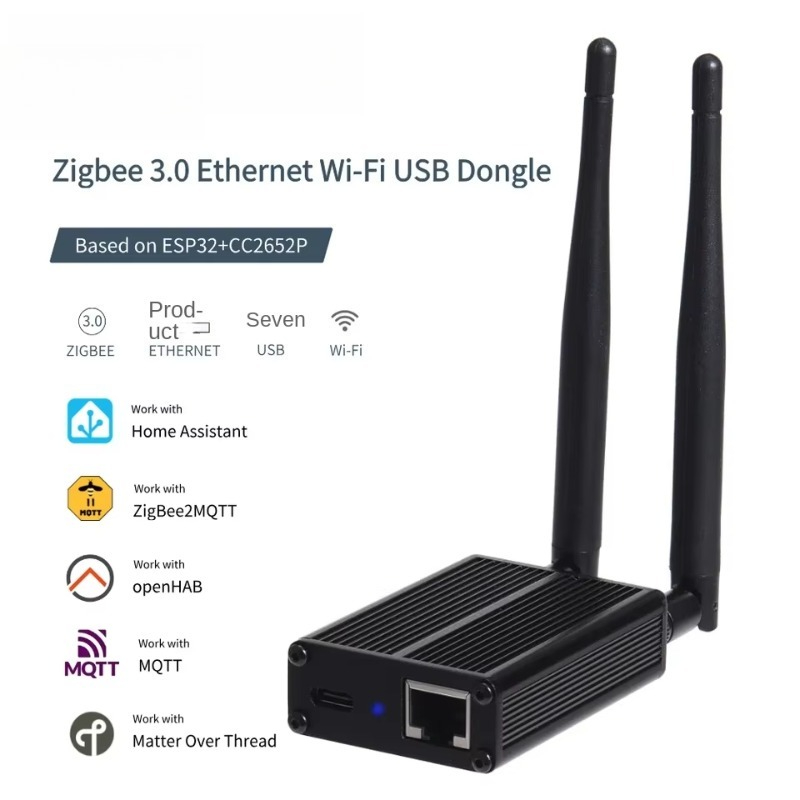 Home Bar Android - Zigbee 3.0 イーサネットゲートウェイ Zigbeeコーディネーター対応 ホームアシスタント Zigbee2MQTT