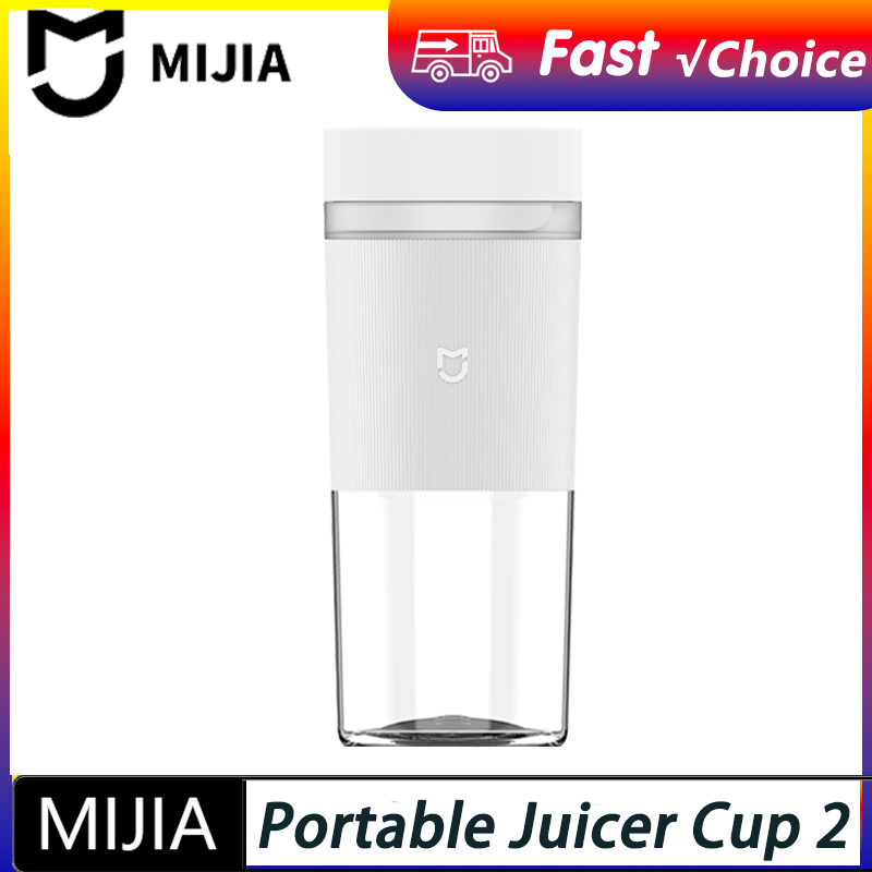 Citrus Juicer Bar - 新発売のMIJIA ポータブルジューサー兼ミキサー 2。電動ミニブレンダーで、果物や野菜を素早く処理し、ジュースやアイスを簡単に作れるキッチン用フードプロセッサー。