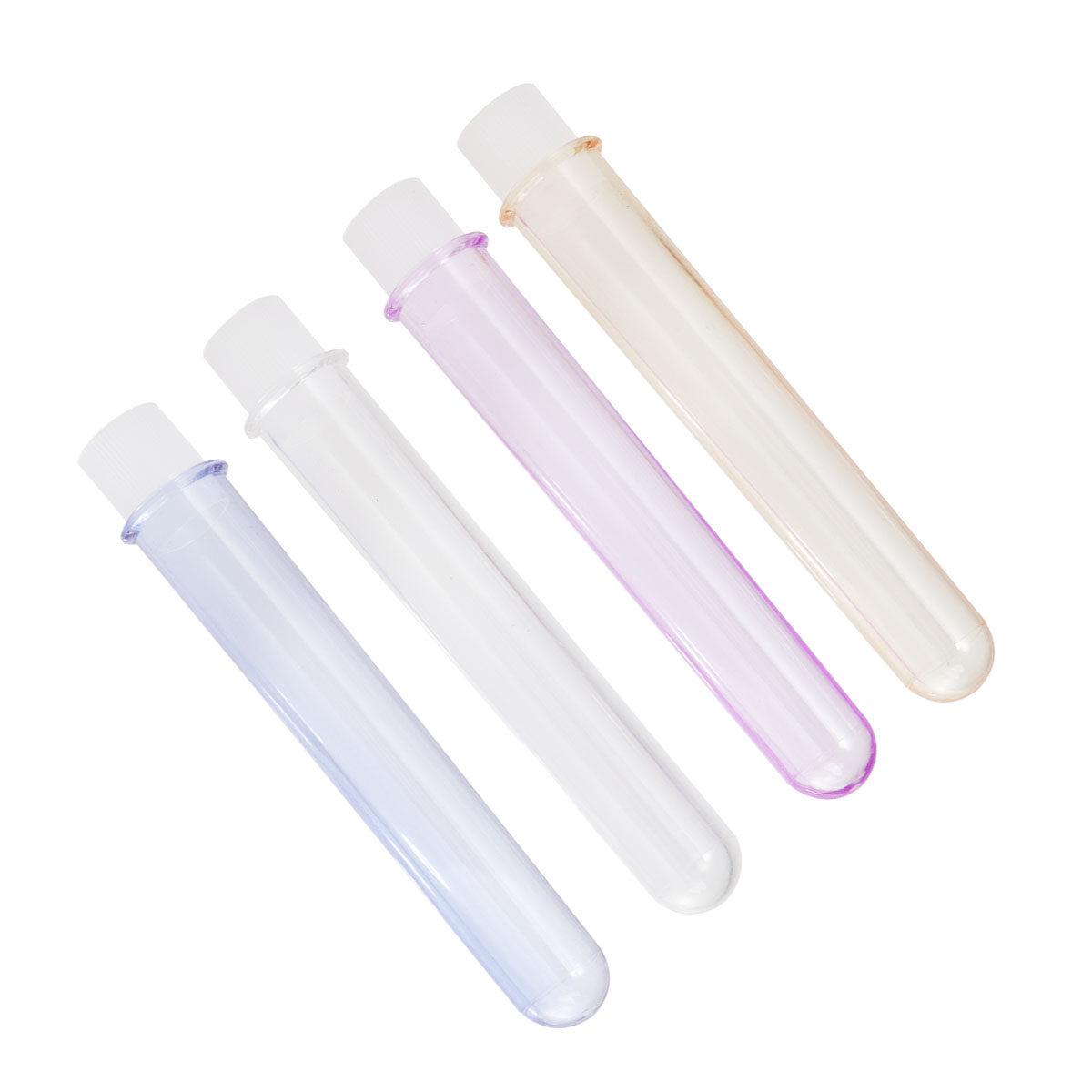 4個入り プラスチック製 テストチューブ型ワイングラス 12 - Home Bar Set のレビューと価格
